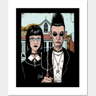 American Goth Posters and Art